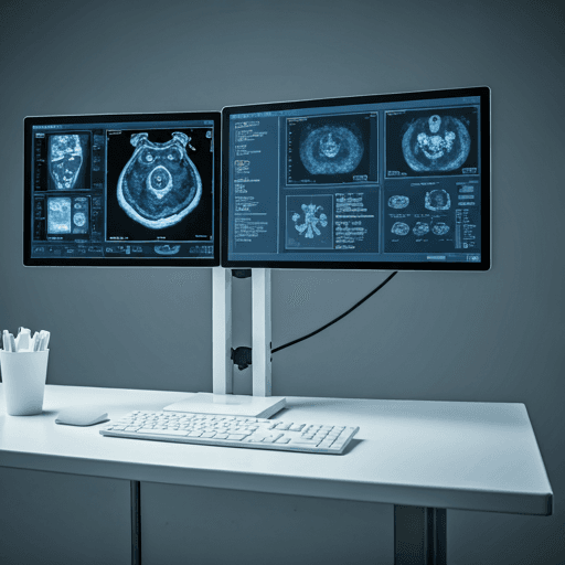 Modern medical diagnostic lab